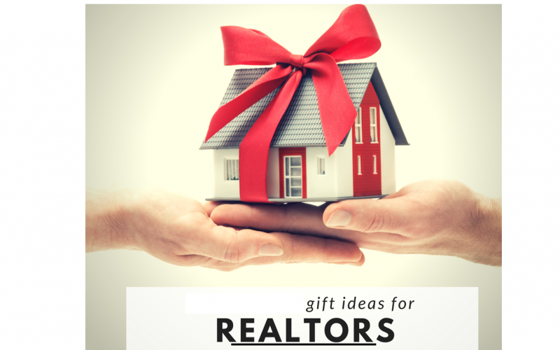 Pop-by gift ideas for realtors.