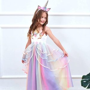 girls unicorn dress