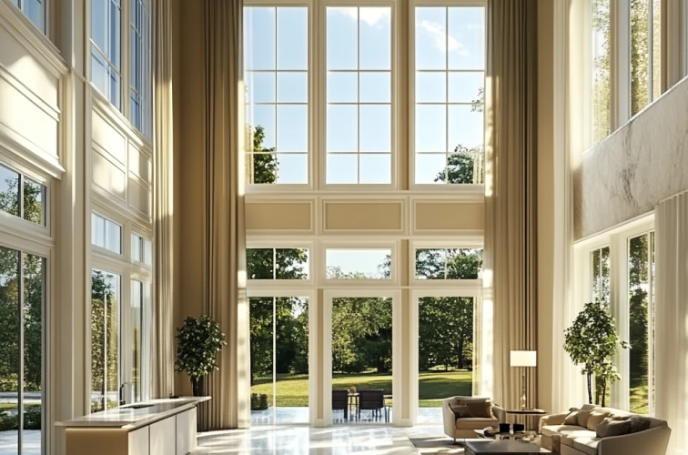 European aluminium windows