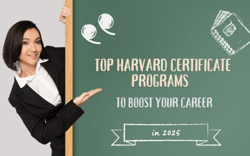 Top Harvard Certificate Programs